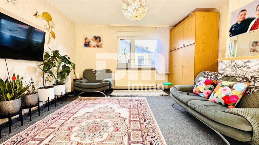 (R)eserviert!!!Modernisiertes Ein- bis Zweifamilienhaus mit Anbau BJ 1992 + 2. Baugrundstück - EG G1 Bestand Wohnzimmer